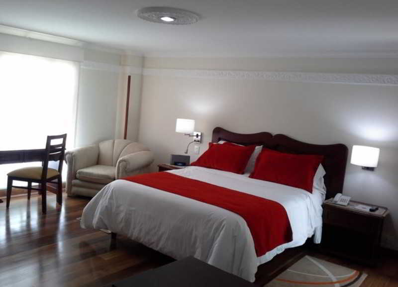 Hotel Santa Lucia Boutique Spa Bogota Exterior photo A bedroom in a hotel