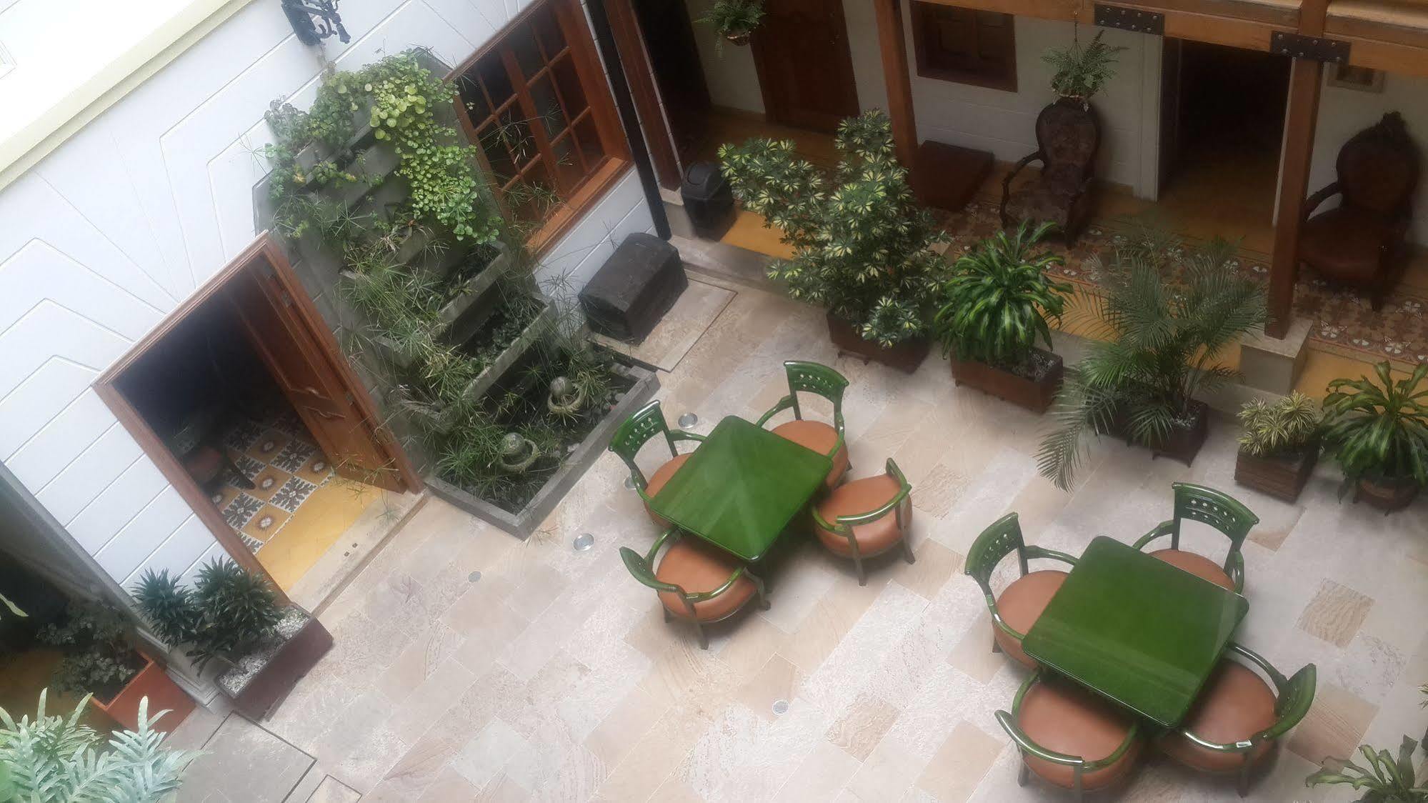 Hotel Santa Lucia Boutique Spa Bogota Exterior photo The courtyard of the hotel